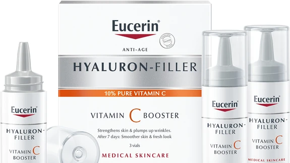 Sari Hyaluron-Filler on täienenud C-vitamiini sisaldava booster-seerumiga.