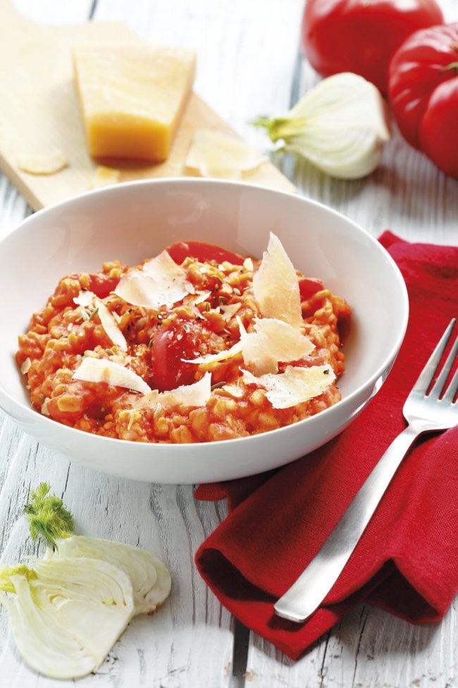 Tomatirisotto kitchen